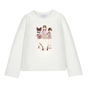 Camiseta muñecas niña