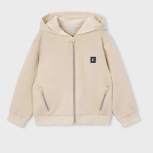 Sudadera básica beige